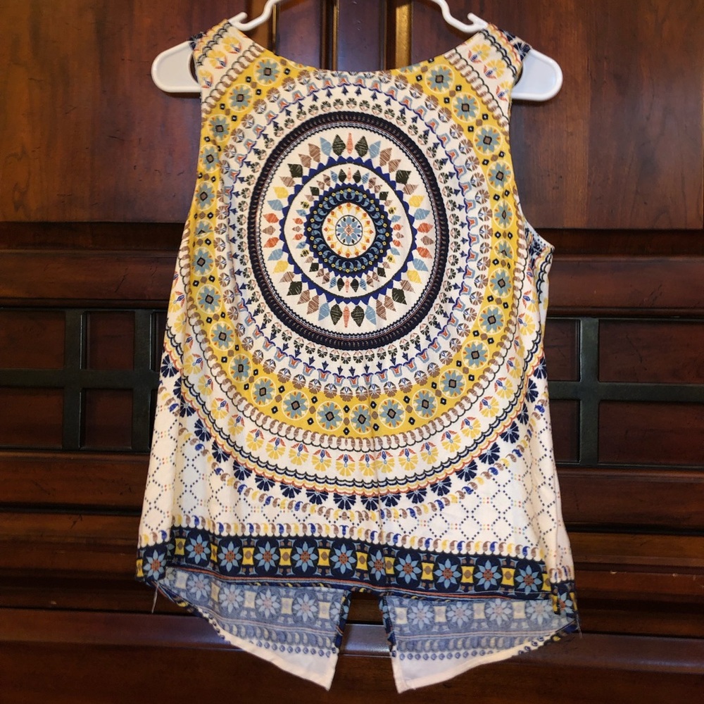 Bohemian tank top